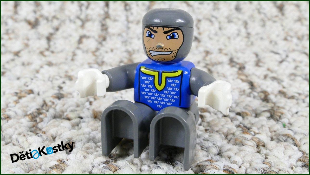 Lego® Duplo® Rytíř Modrý - Starší Typ