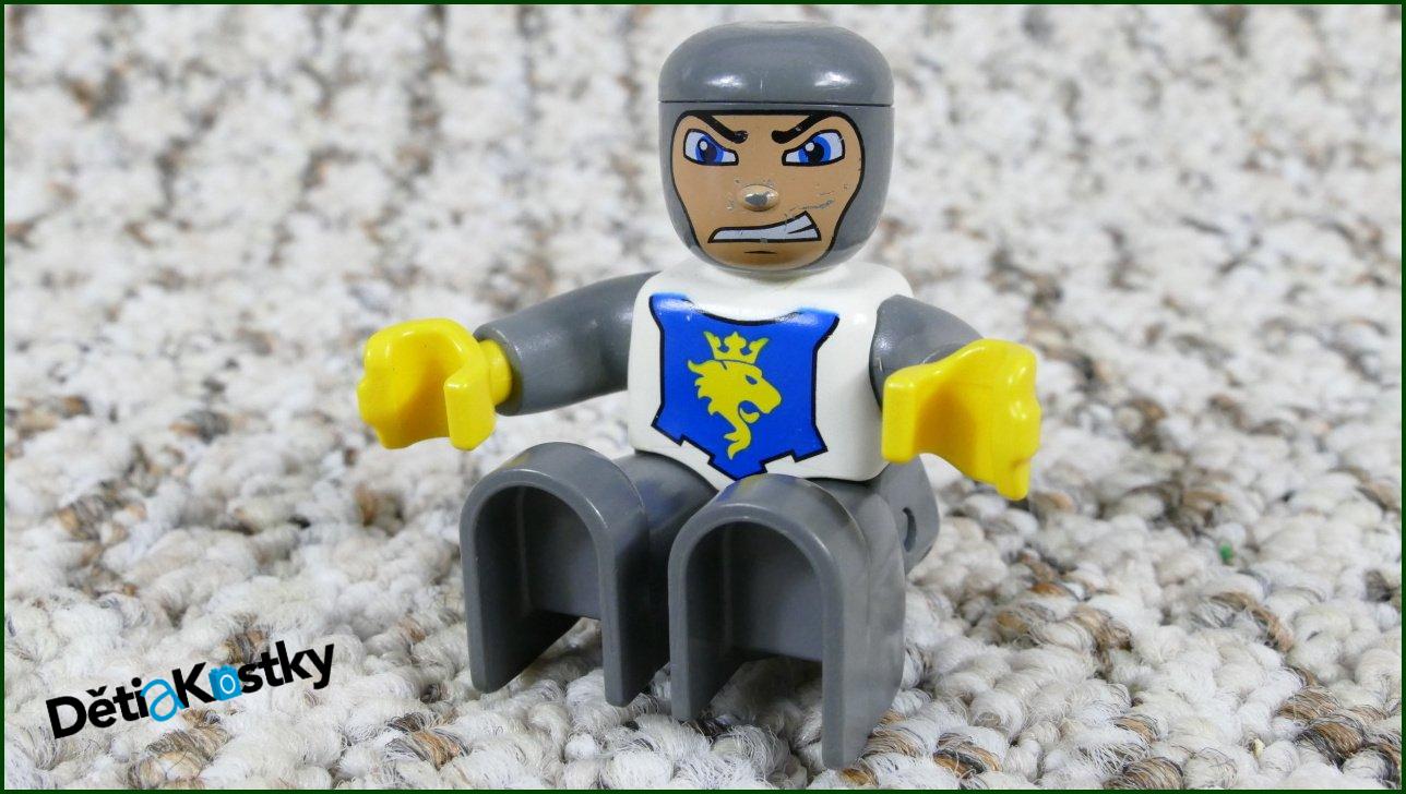 Lego® Duplo® Rytíř Bílý - Starší Typ