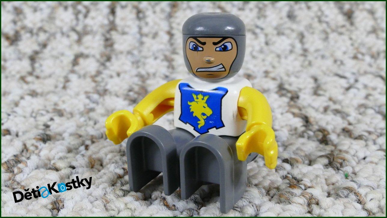 Lego® Duplo® Rytíř Bílý - Starší Typ
