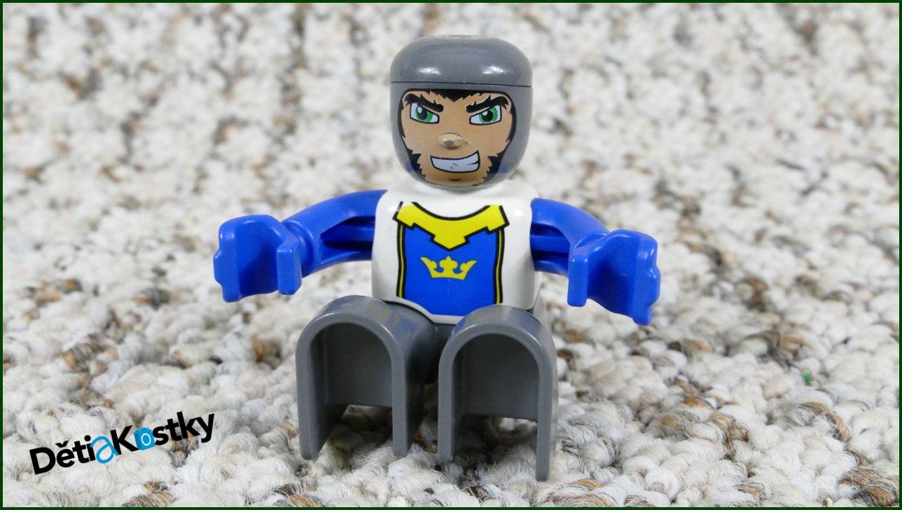 Lego® Duplo® Rytíř Bílý - Starší Typ