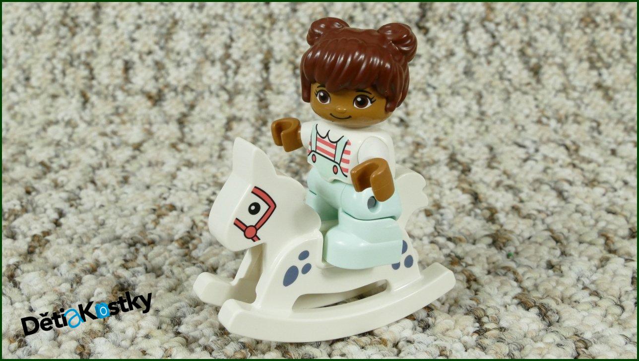 Lego® Duplo® Houpací Koník Bílý s Tečkami