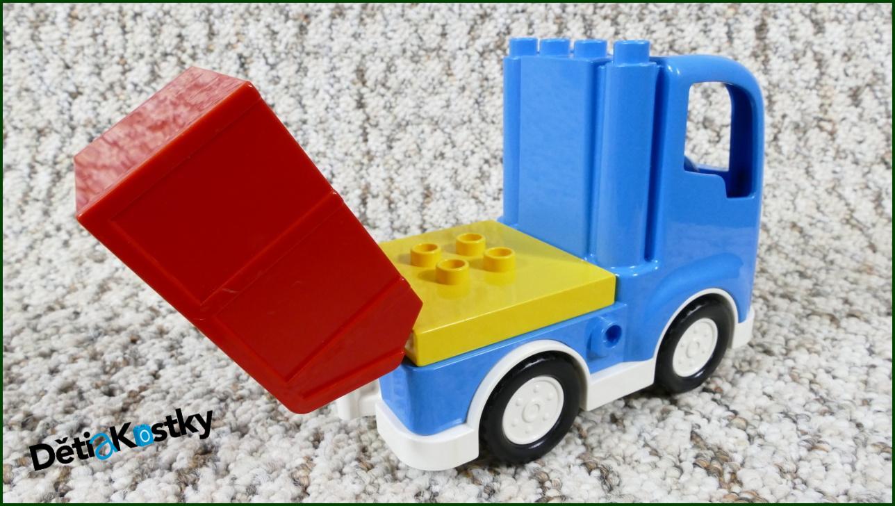 Lego® Duplo® Nákladní Auto Světle Modré Vyklápěcí - Novější Typ