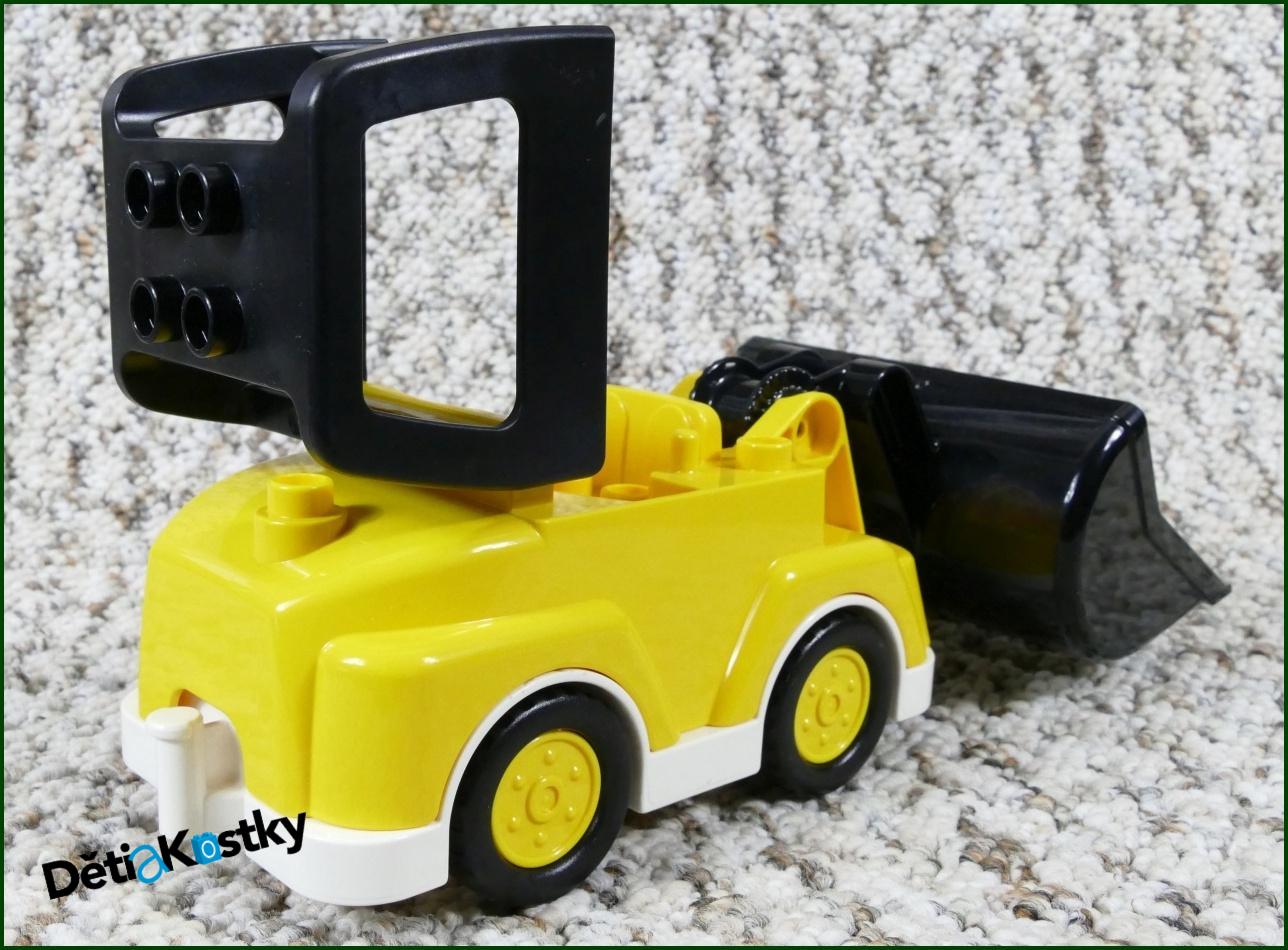 Lego® Duplo® Nakladač Velký Nový Typ - Černá Radlice