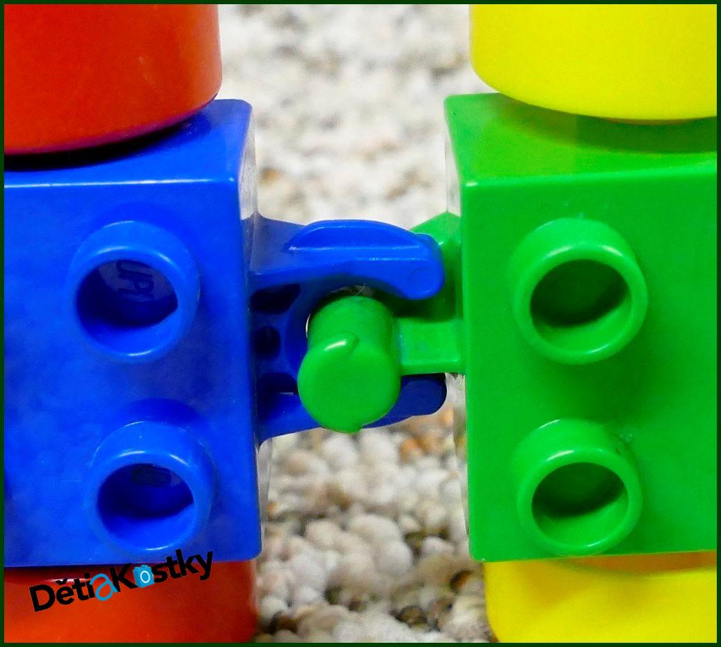 Lego® Duplo® Podvozek pro Auta Modrý (Červená Kola)