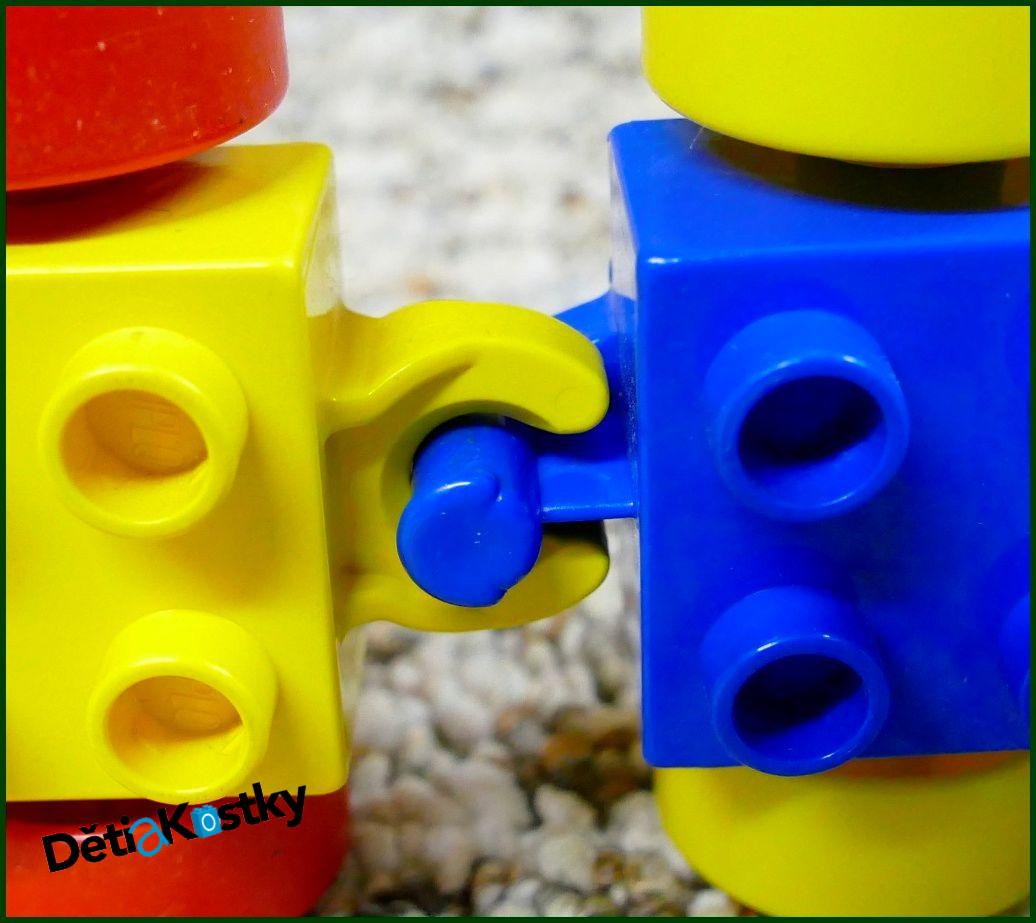 Lego® Duplo® Podvozek pro Auta Žlutý (Červená Kola)