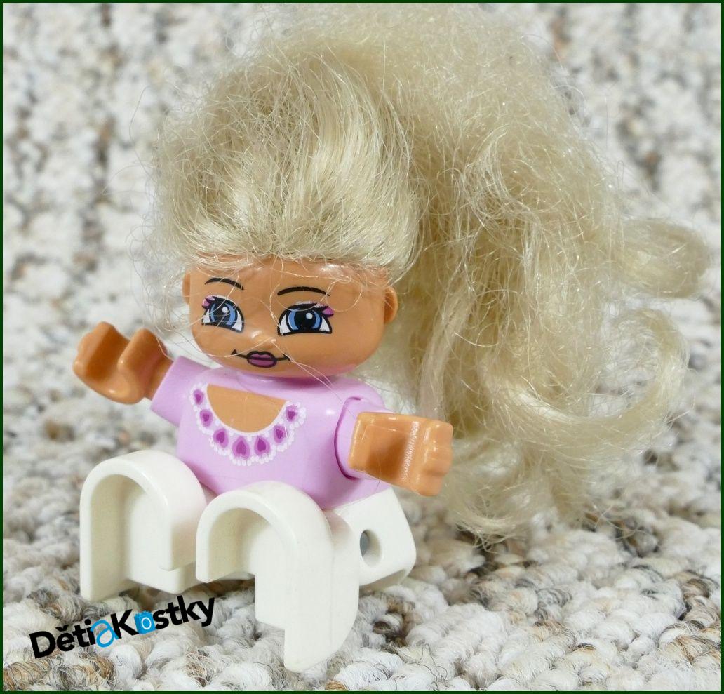 Lego® Duplo® Figurka Princezna s Vlasy Růžová