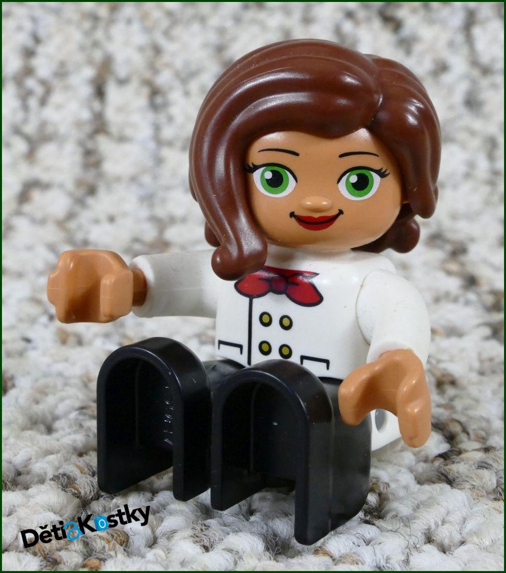 Lego® Duplo® Figurka Paní s Hnědými Vlasy