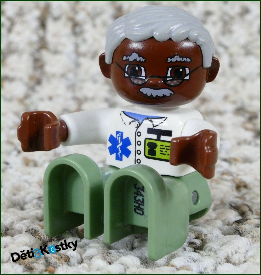 Lego® Duplo® Figurka Doktor Černoch