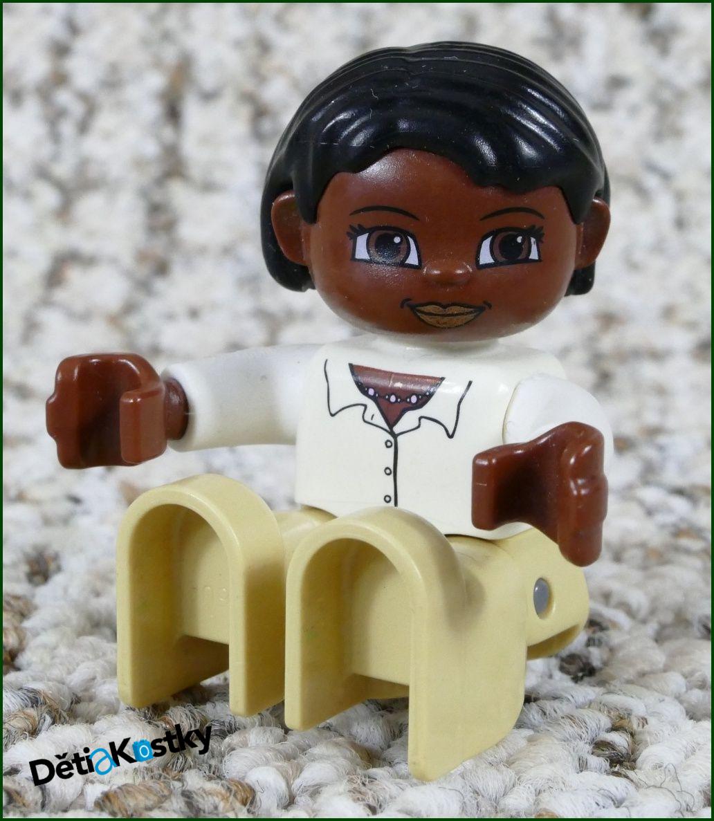 Lego® Duplo® Figurka Černoška v Bílém