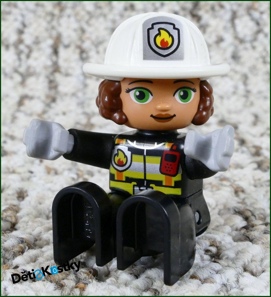Lego® Duplo® Figurka Hasička s Přilbou