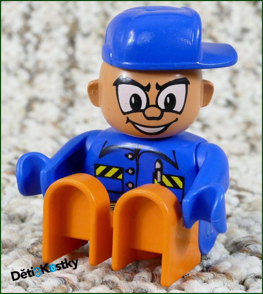 Lego® Duplo® Figurka Servisák Modro/Oranžový