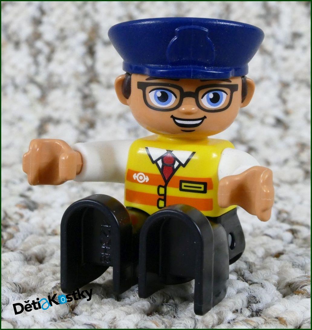 Lego® Duplo® Figurka Strojvedoucí Ve Žlutém