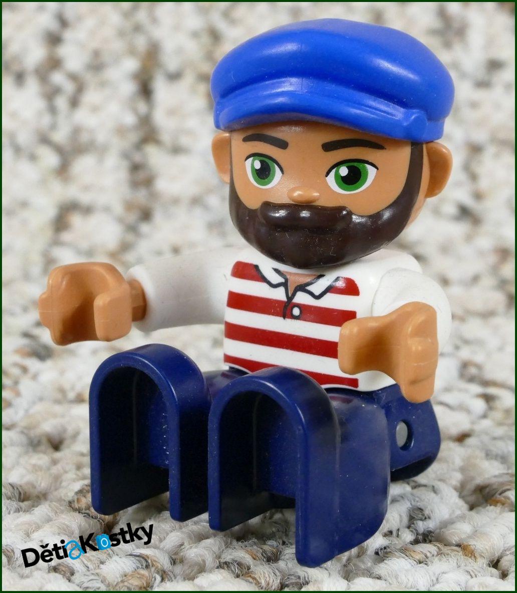 Lego® Duplo® Figurka Námořníka s Vousy