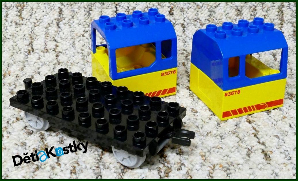 Lego® Duplo® Vagon pro Cestující - Žlutá/Modrá