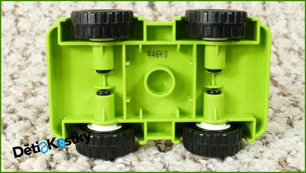 Lego® Duplo® Podvozek Autíčka 4x6 Limetka - Bílá Kola