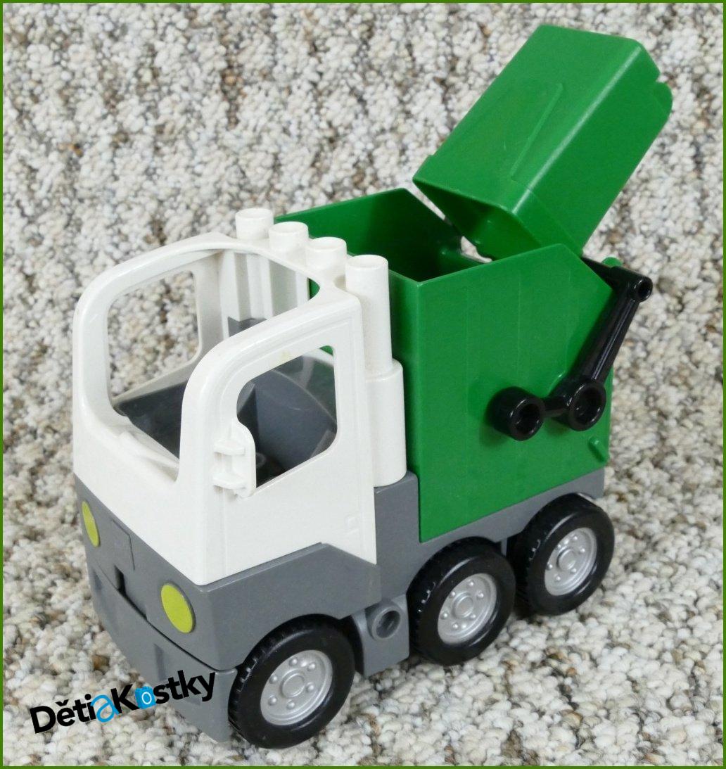 Lego® Duplo® Popeláři / Náklaďák Bílý/Zelený