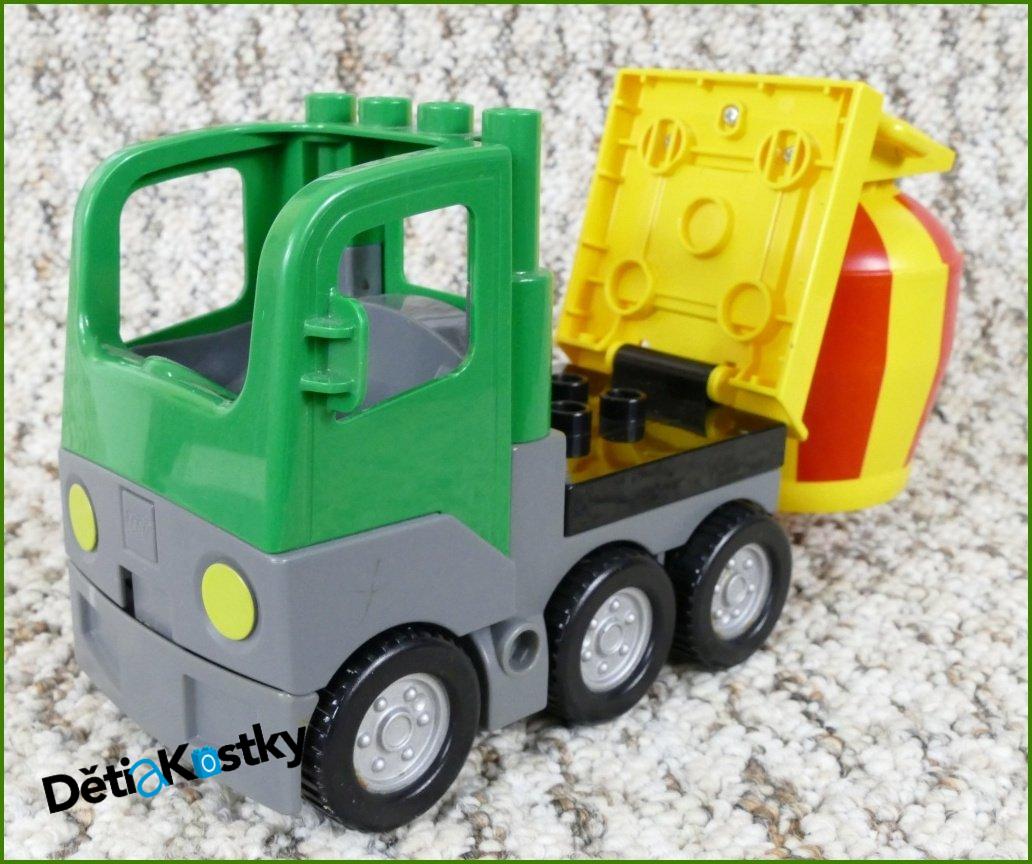 Lego® Duplo® Domíchávač Tmavě Zelený - Červený Buben