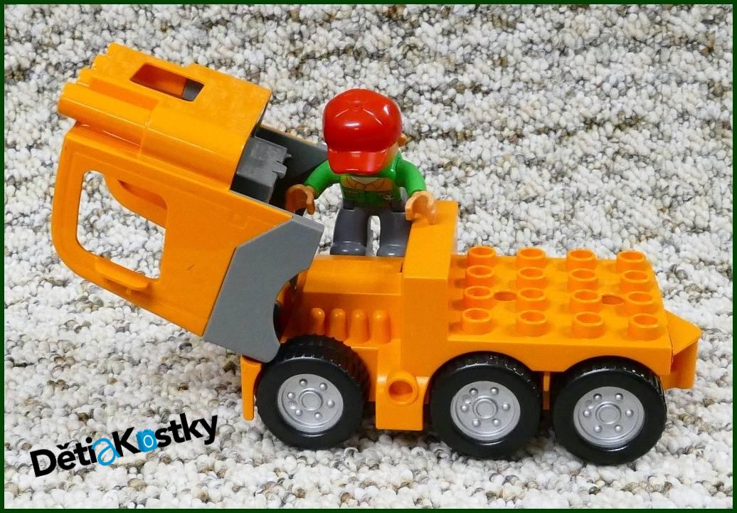 Lego® Duplo® Tahač Oranžový/Oranžový Podvozek