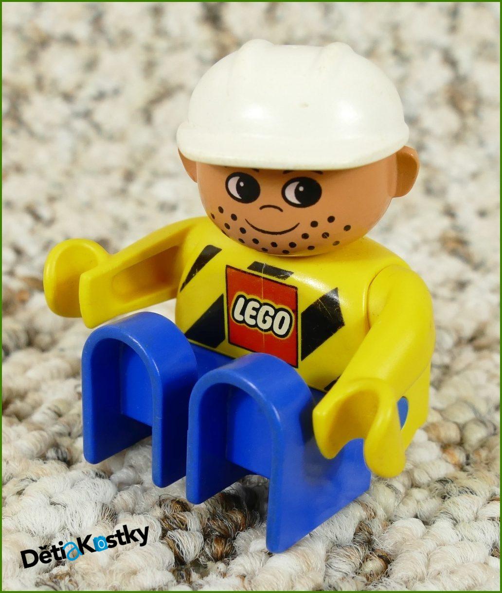 Lego® Duplo® Figurka Dělník Starší Typ - Nápis Lego