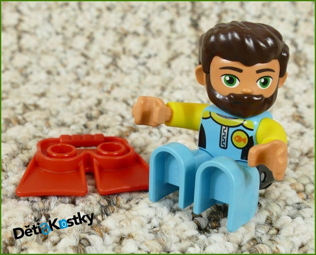 Lego® Duplo® Potápěč s Ploutvemi