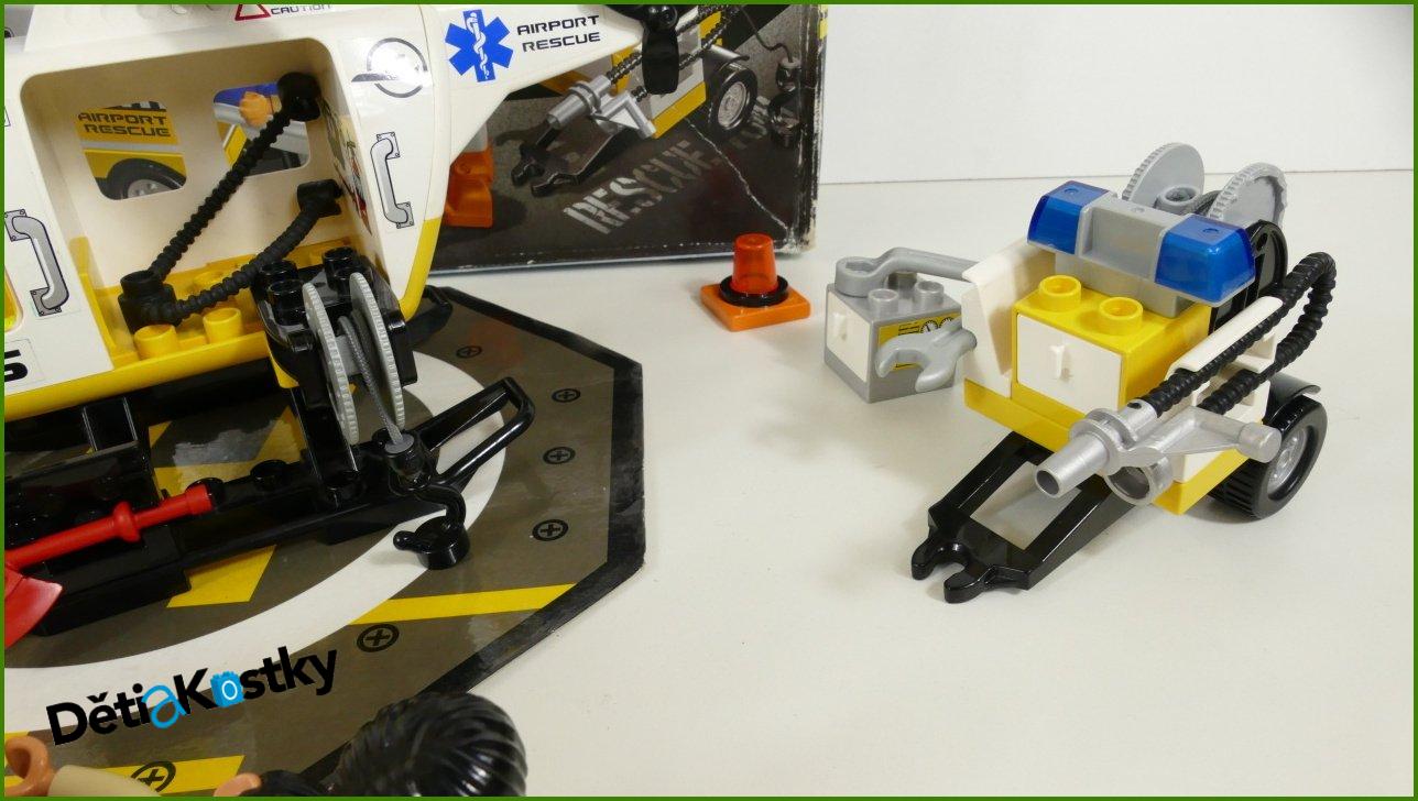 Lego® Duplo® Set 7841 - Letištní Vrtulník a Sanitka s Krabicí