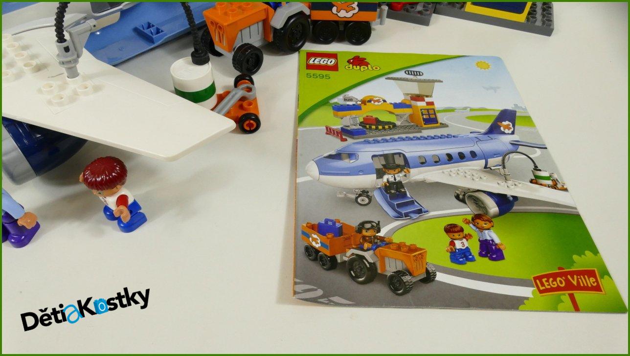 Lego® Duplo® 5595 Letiště s Krabicí a Návodem