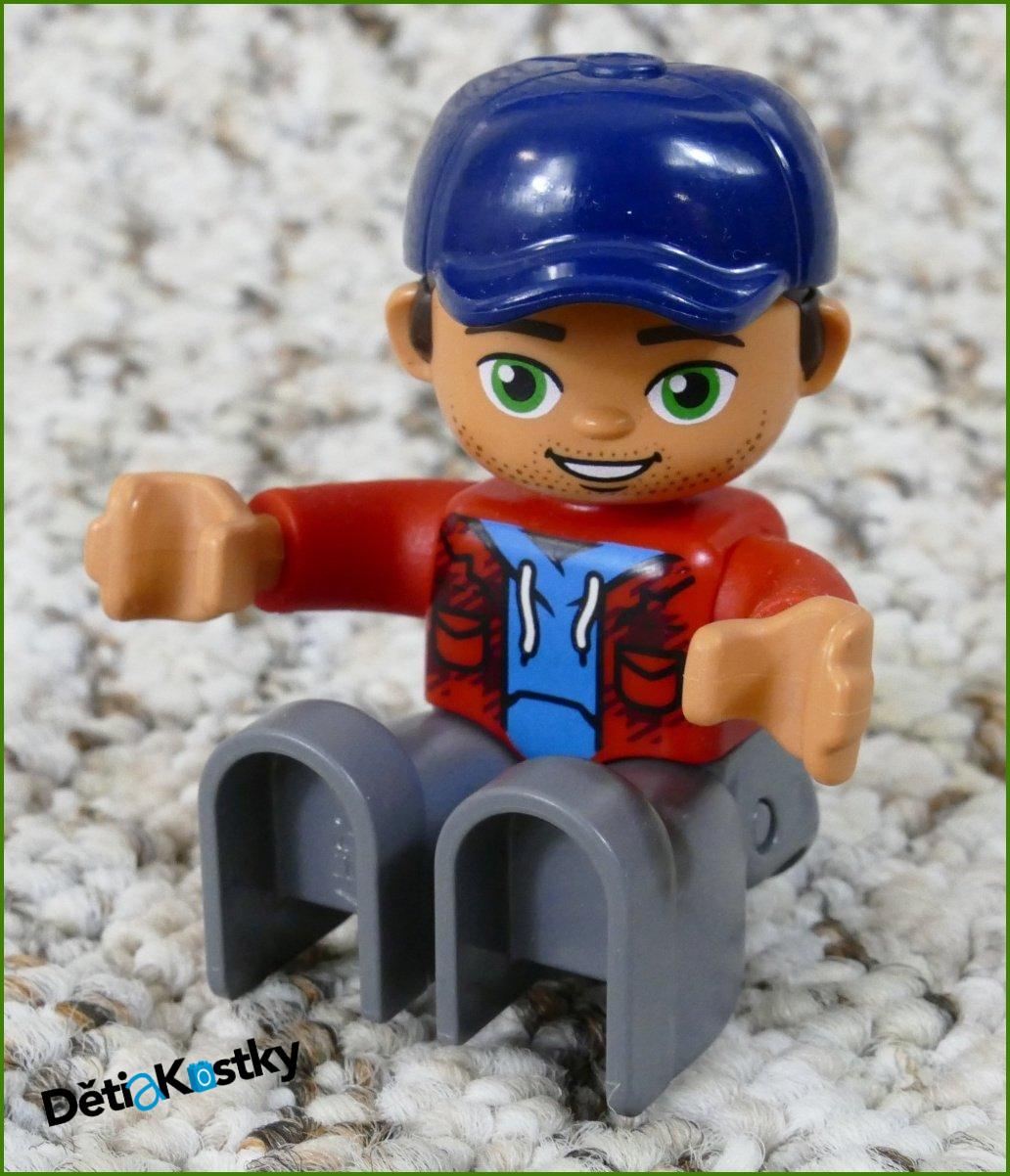Lego® Duplo® Pán s Kšiltem v Červené Bundě