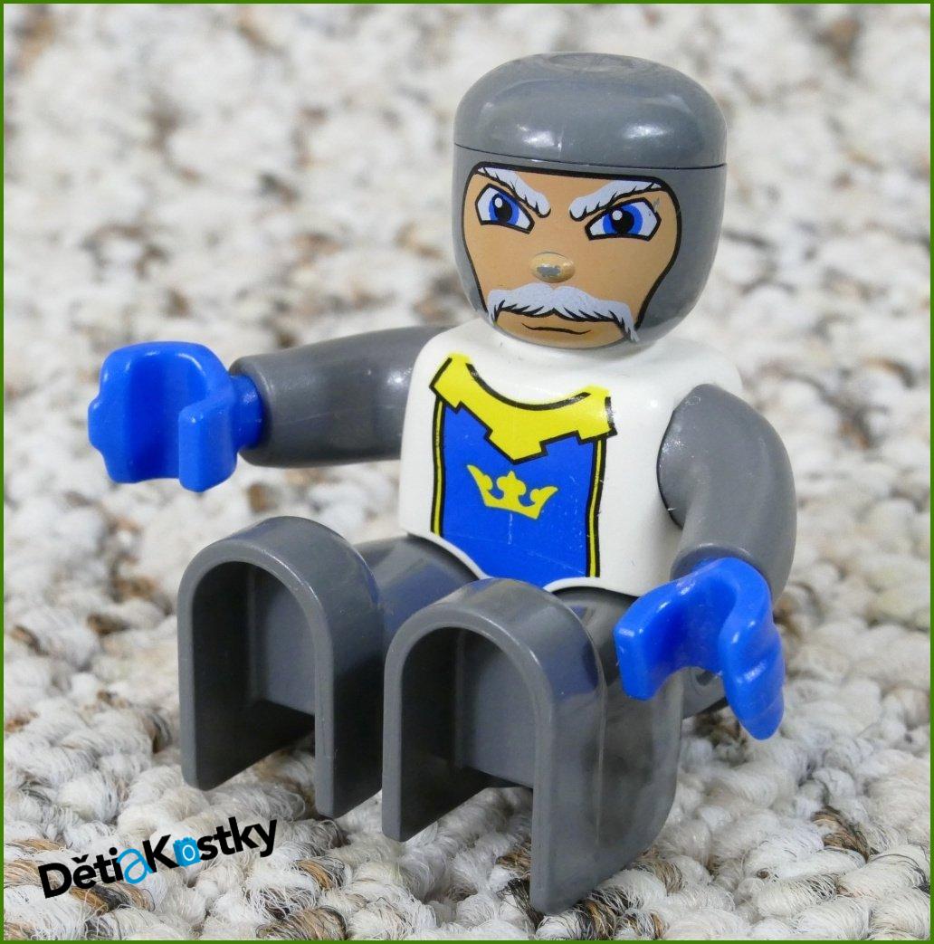 Lego® Duplo® Rytíř Bílý - Starší Typ