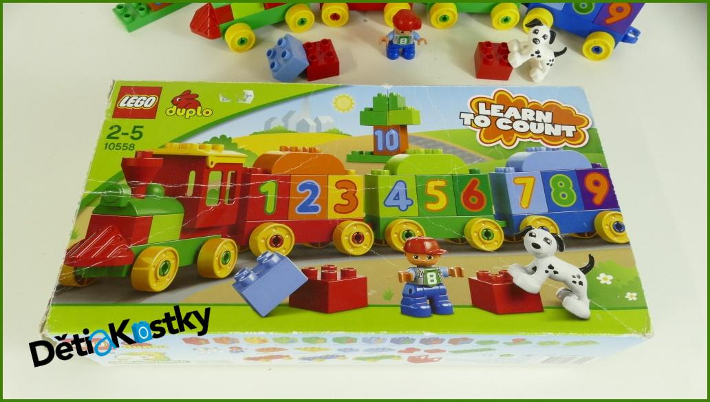 Lego® Duplo® Set 10558 - Vláček Plný Čísel s Krabicí