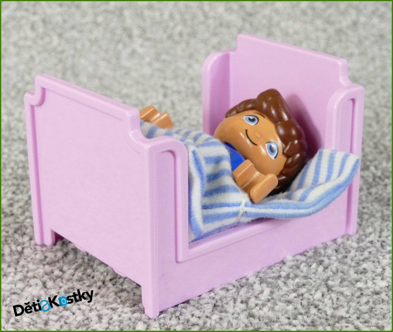 Lego® Duplo® Postýlka Světle Růžová Vysoká