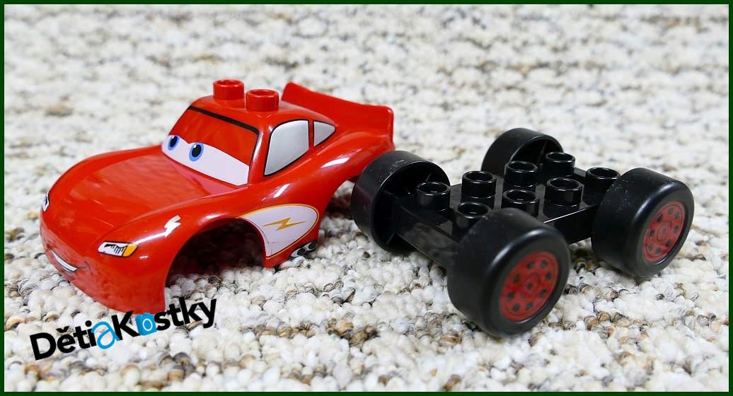 Lego® Duplo® Cars - Blesk McQueen - Červený