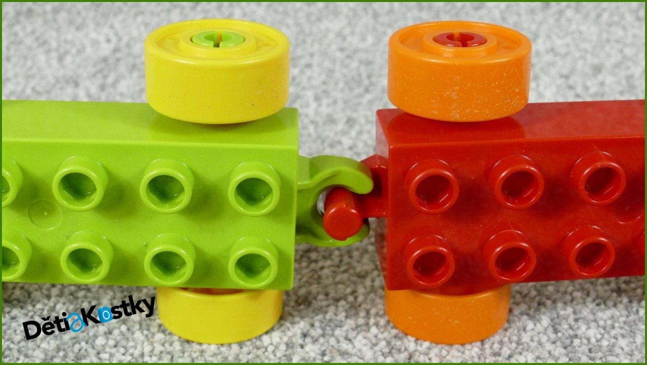 Lego® Duplo® Podvozek pro Auta Limetka (Žlutá Kola)