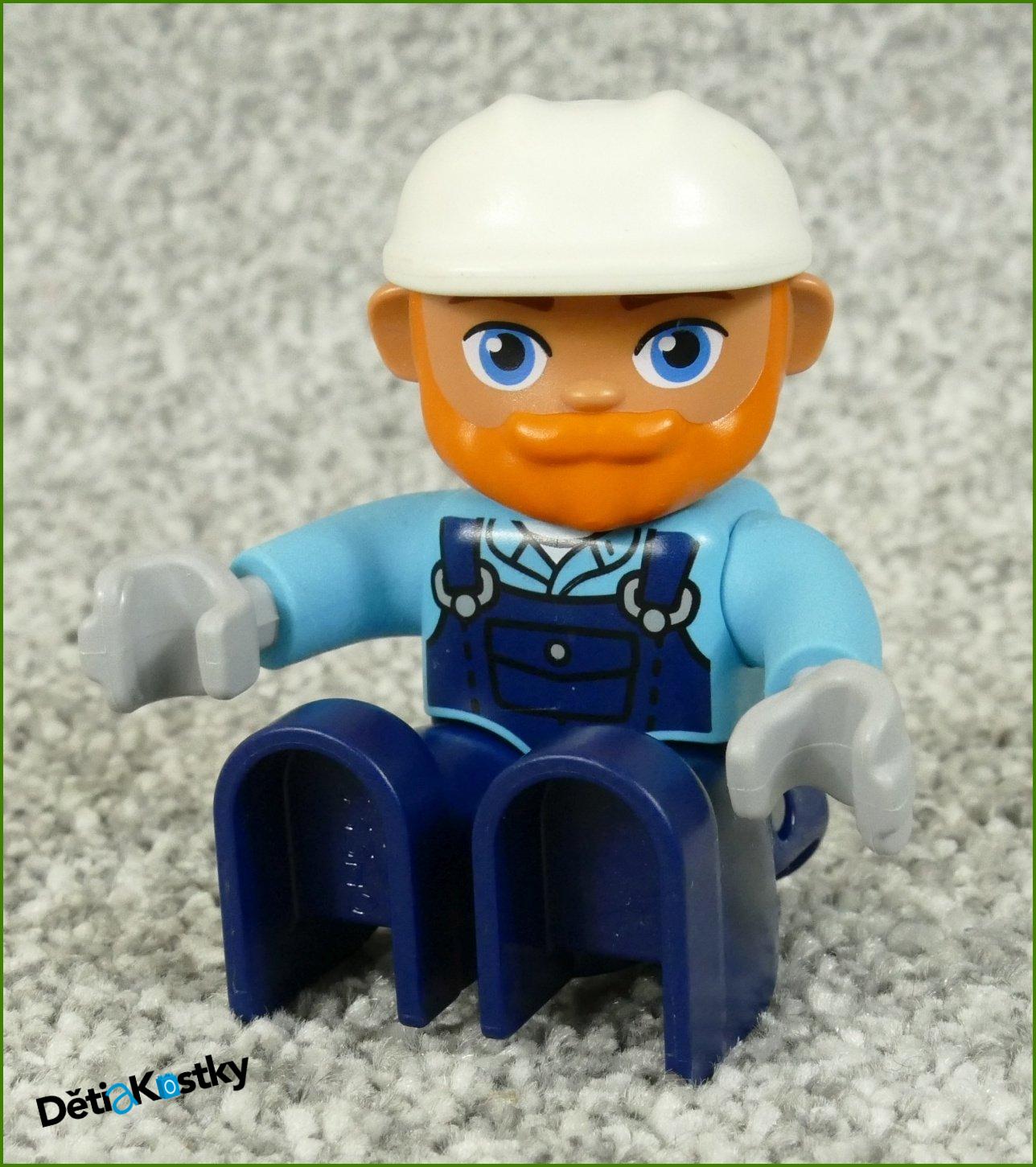 Lego® Duplo® Figurka Dělník s Vousy