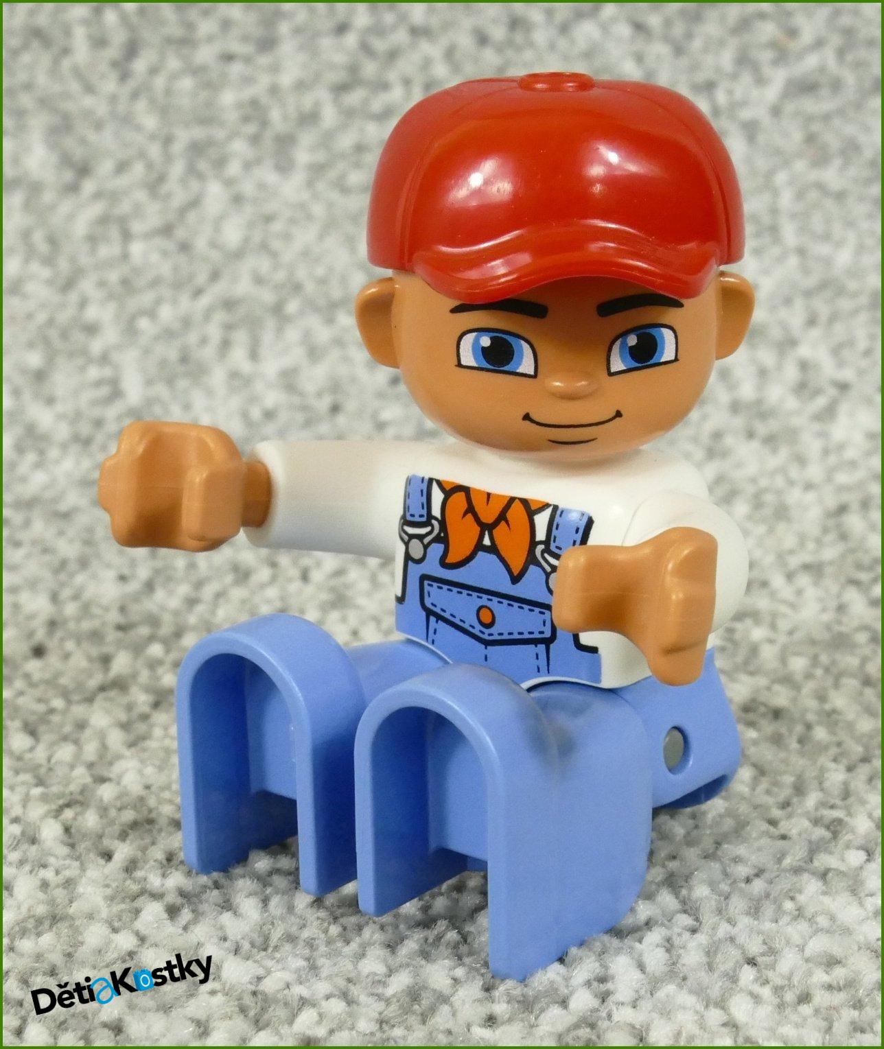 Lego® Duplo® Figurka Farmář Červenou Čepicí