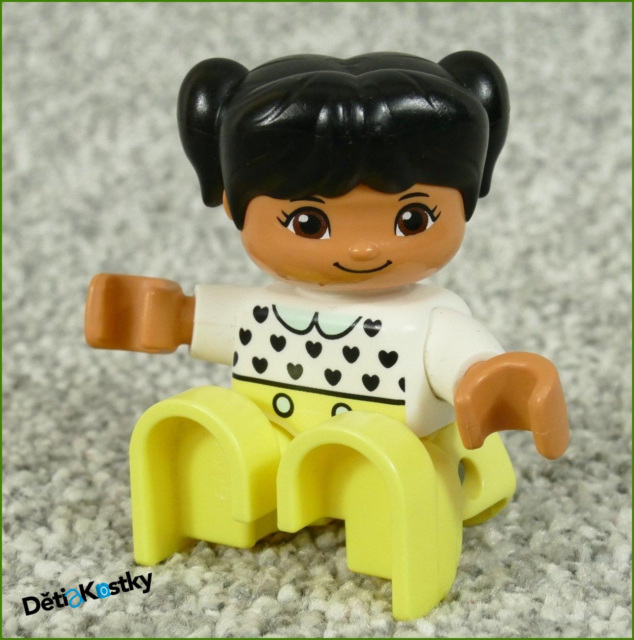 Lego® Duplo® Figurka Holčička v Bílé Halence