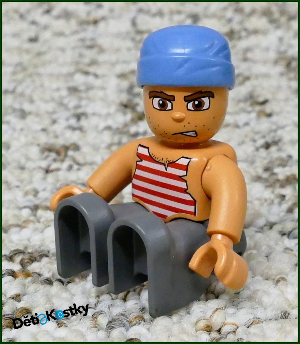 Lego® Duplo® Pirát s Modrým Šátkem