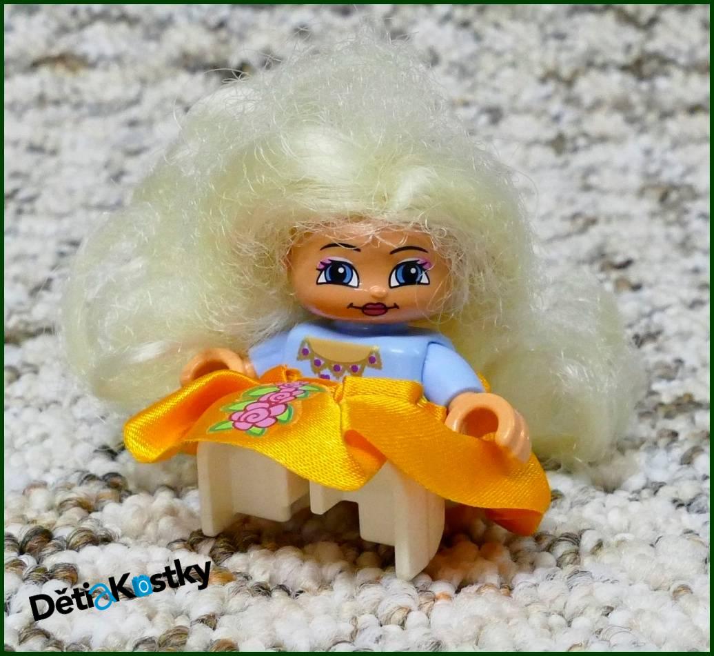 Lego® Duplo® Figurka Princezna s Vlasy a šaty