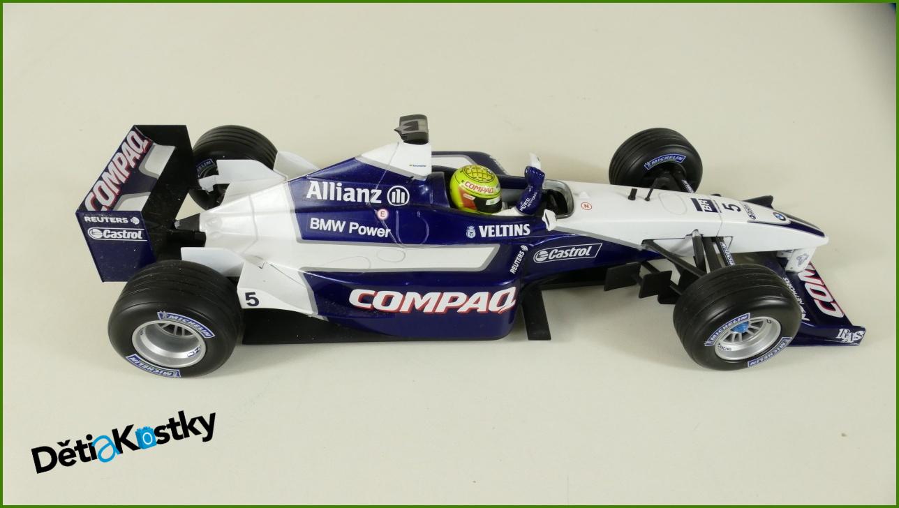 Model Formule Hot Wheels 1:18 - Williams FW23 (2001) - Ralf Schumacher