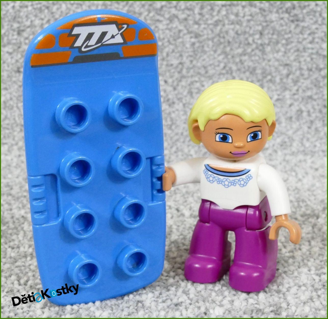 Lego® Duplo® Surf Azurový s Nápisem