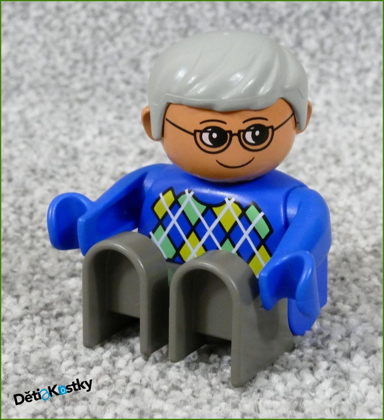 Lego® Duplo® Figurka Dědeček Starší Typ