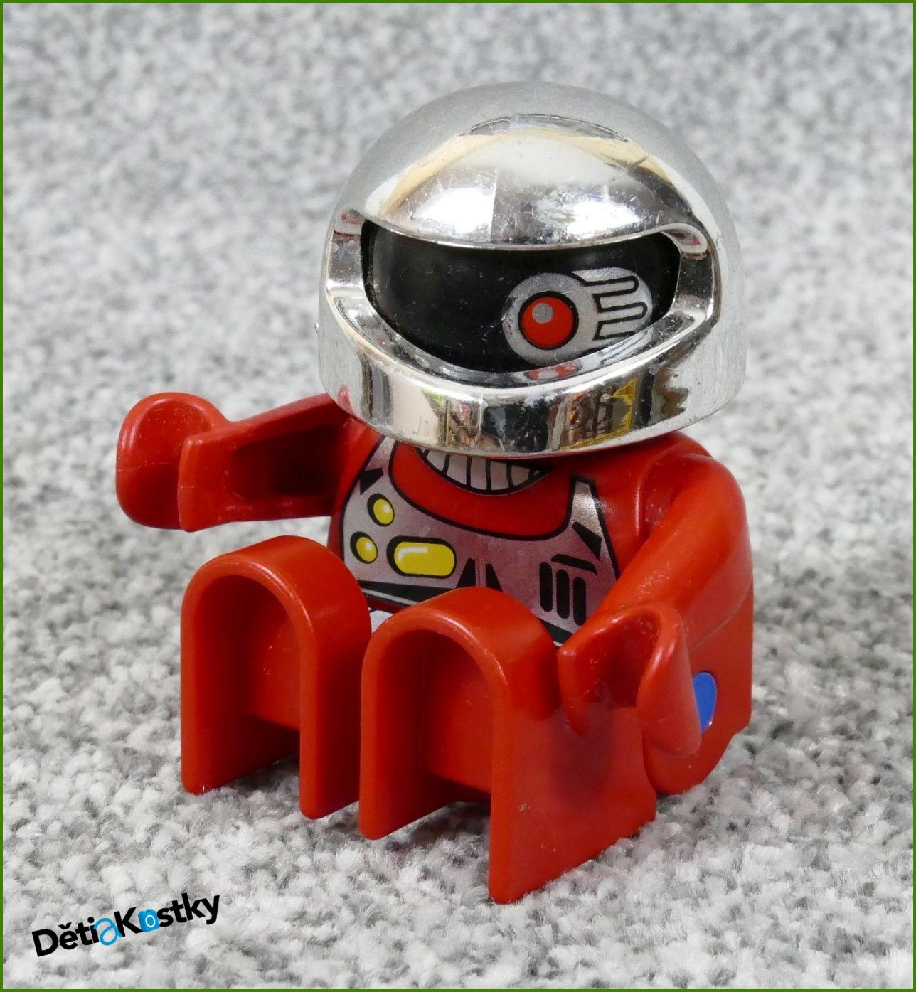 Lego® Duplo® Figurka Pilot z Toolo Setu se Stíhačkou