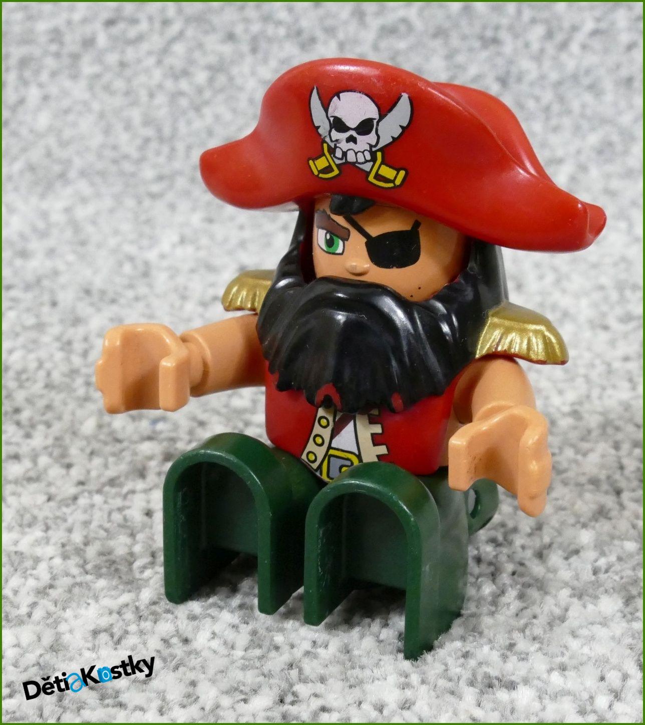 Lego® Duplo® Figurka Piráta s Oblekem