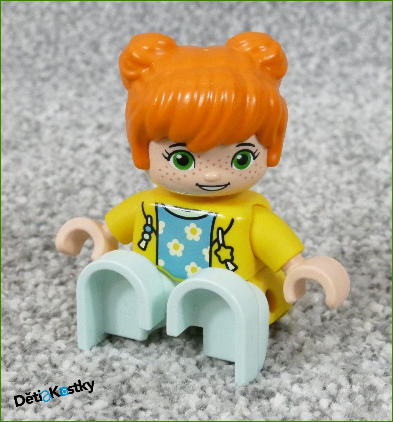 Lego® Duplo® Figurka Dítě s Oranžovými Vlasy