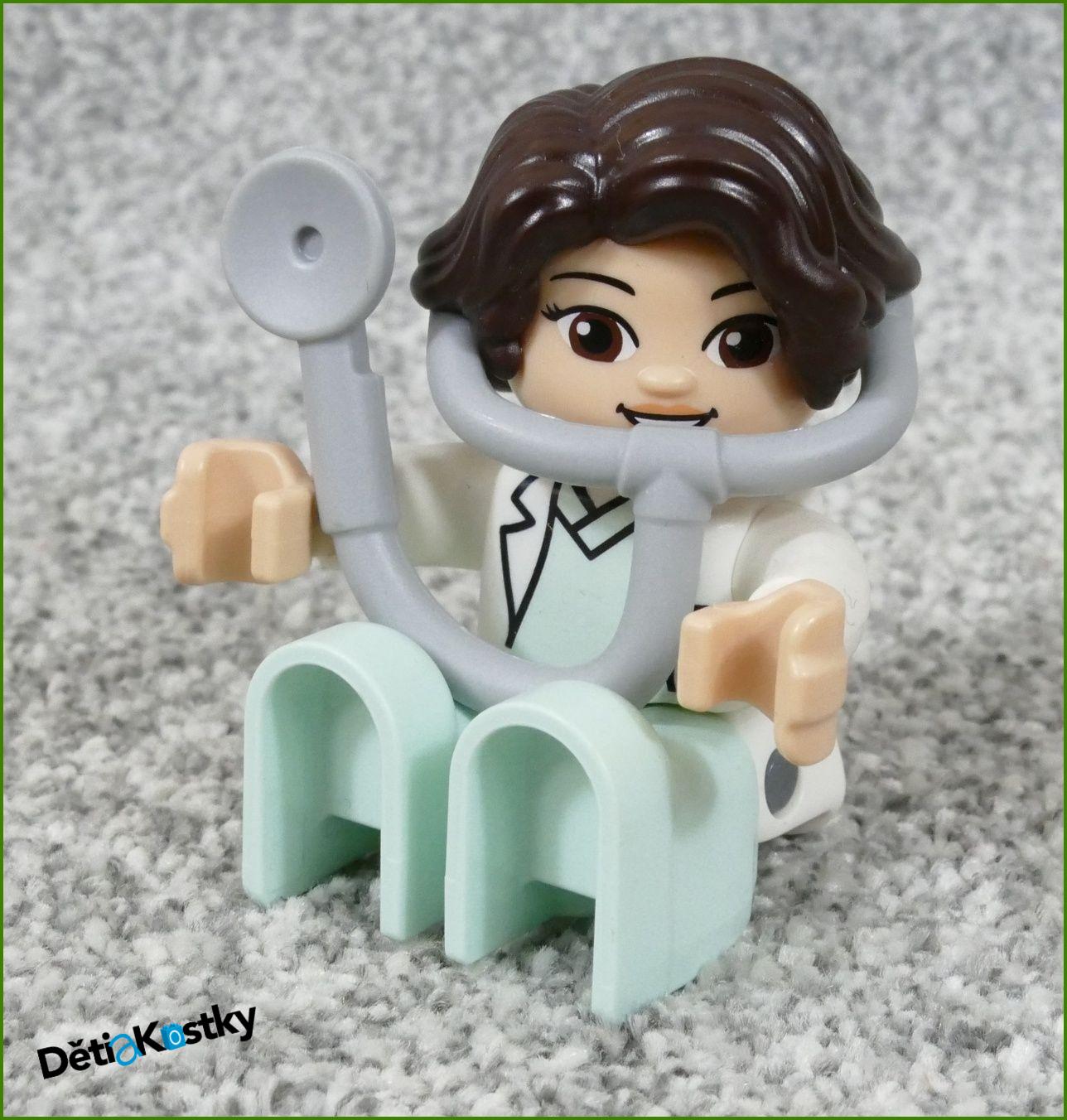 Lego® Duplo® Figurka Doktorka se Stetoskopem