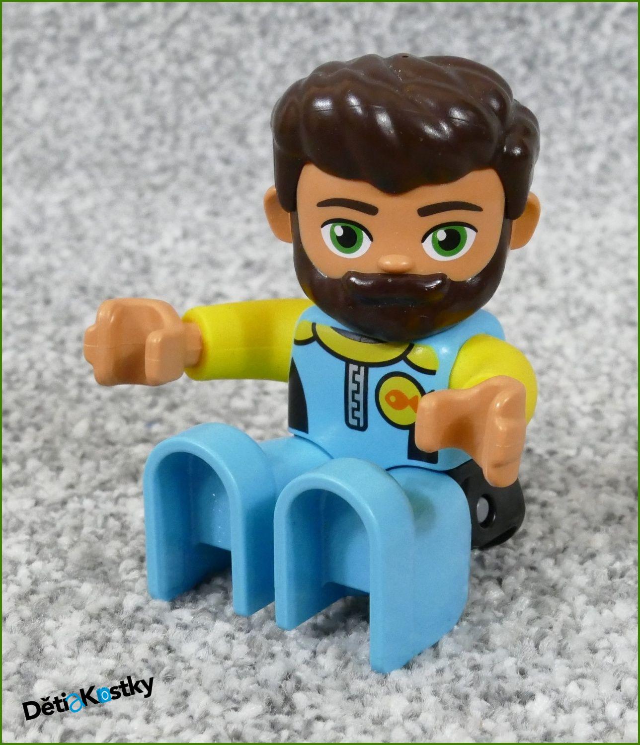 Lego® Duplo® Figurka Potápěč bez Ploutví