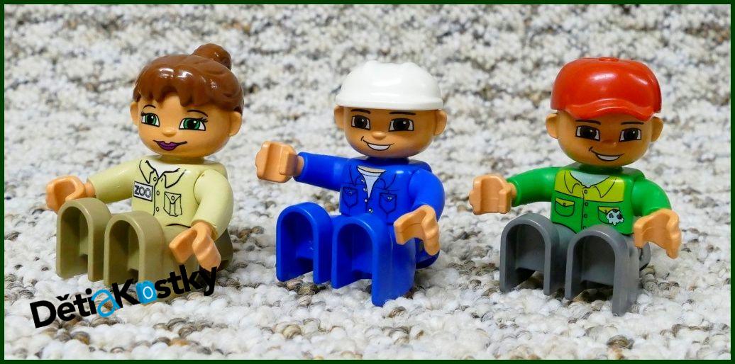 Lego® Duplo® Set Tří Figurek (Octan, Zoo, Dělník)