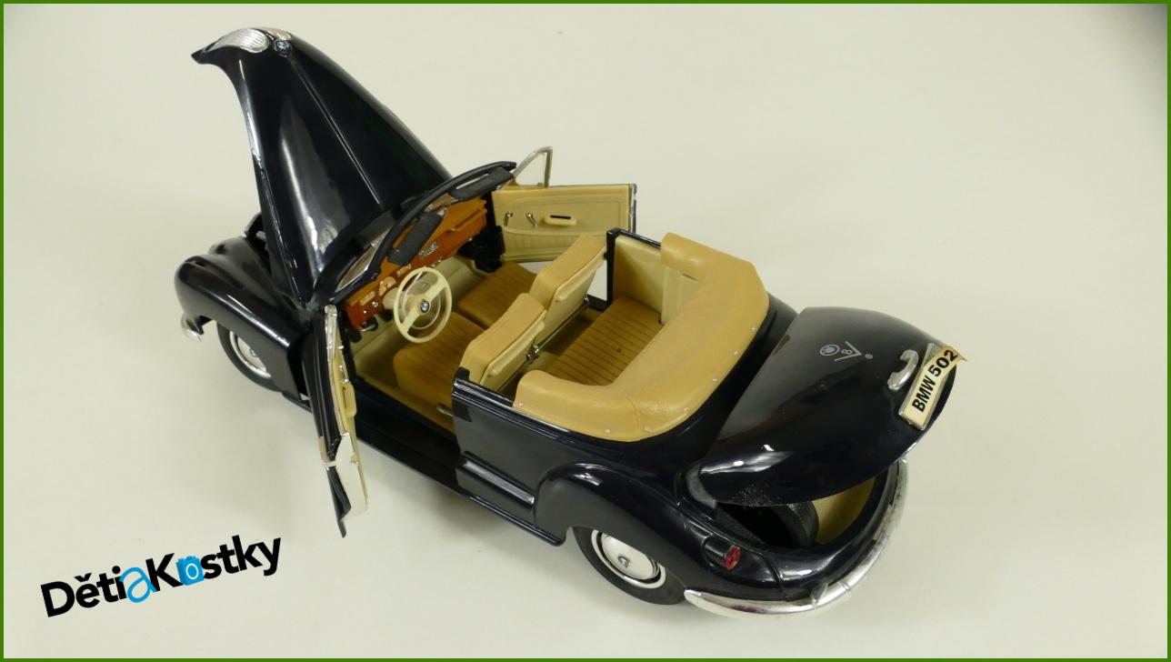 Model Maisto 1:18 - BMW 502 - (1955) - Viz Popis