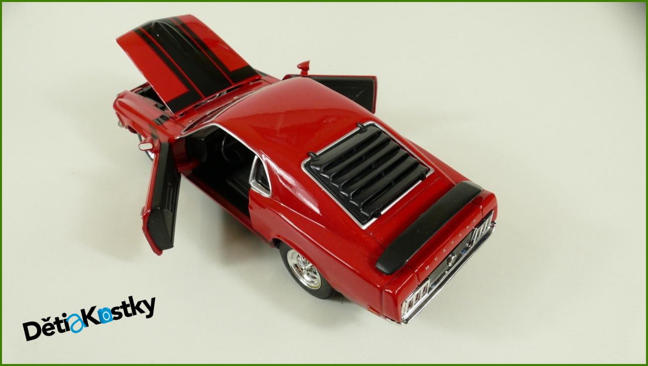 Model Auta Welly 1:25 - 1970 Ford Mustang s Krabicí