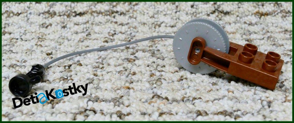 Lego® Duplo® Naviják Malý Hnědý/Šedé Kolečko