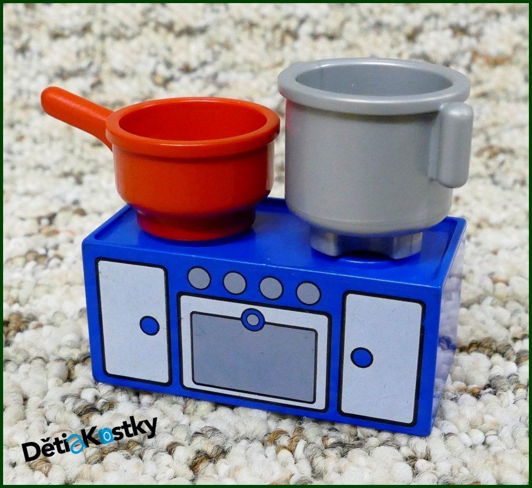 Lego® Duplo® Kuchyňská Linka s Vařičem Modrá